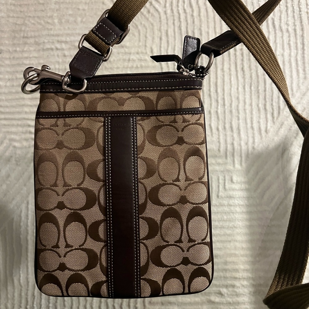 2000s Authentic Coach Crossbody Bag
